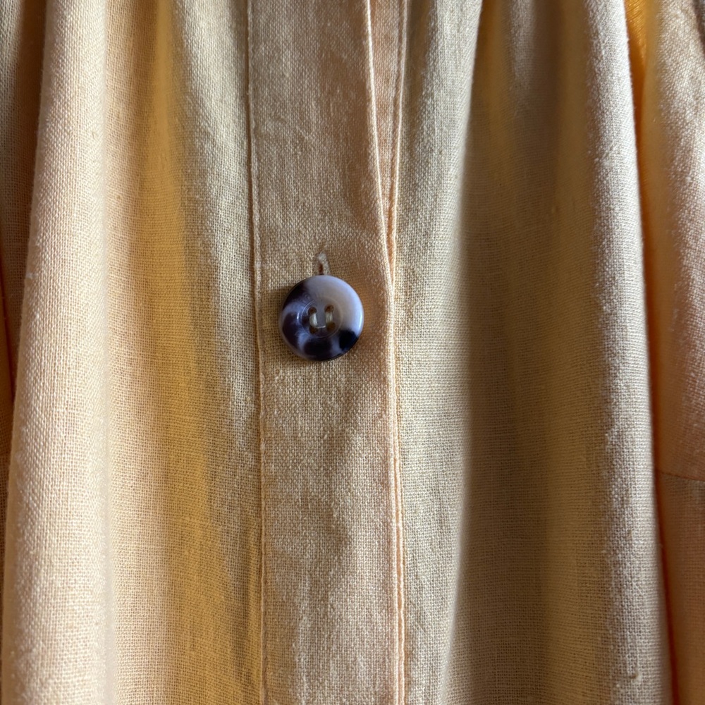 NWT New York & Company Linen Blend A Line Midi Dress - Picture 5 of 8